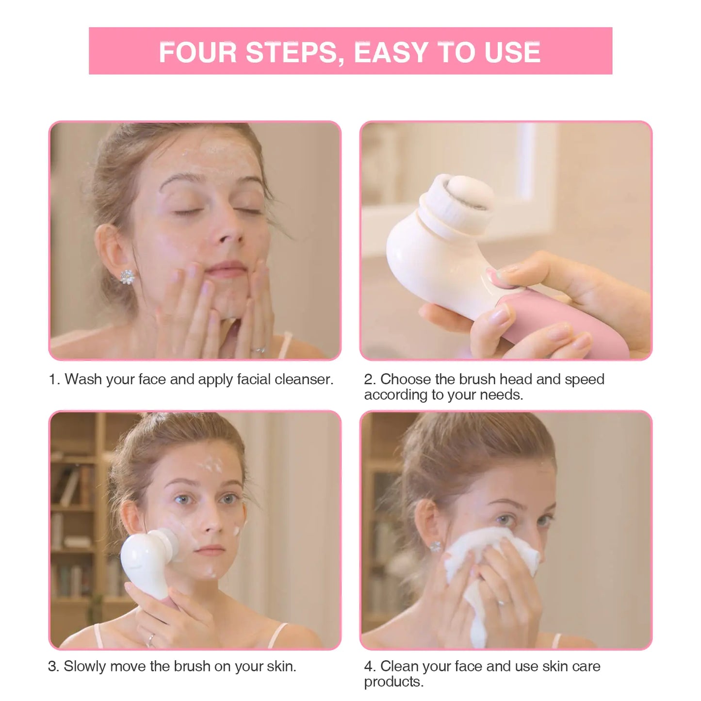 TOUCHBeauty Facial Electric Cleansing Brush